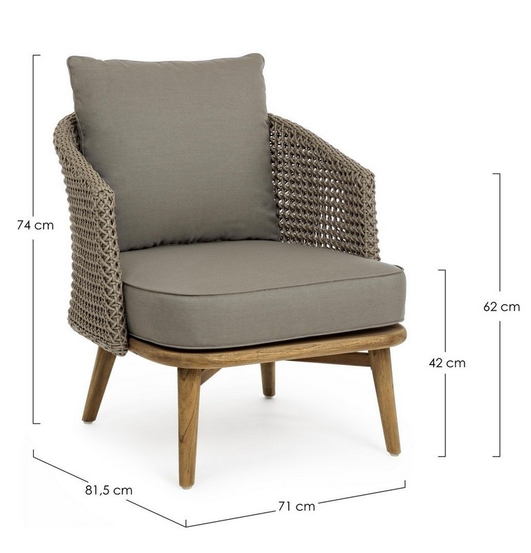 Садовая мебель комплект из Италии Ninfa