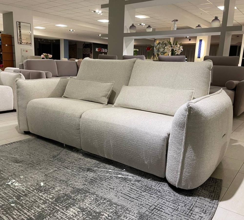 Воплощение итальянской роскоши: Электрический диван-реклайнер Elettra Relax, который превзойдет ваши ожидания CGSF- 23813- A2