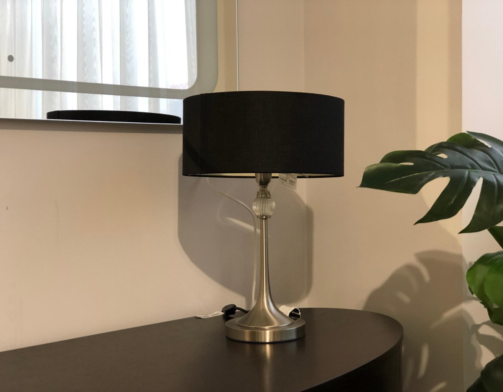 Лампа настольная Interni Luce nero nickel