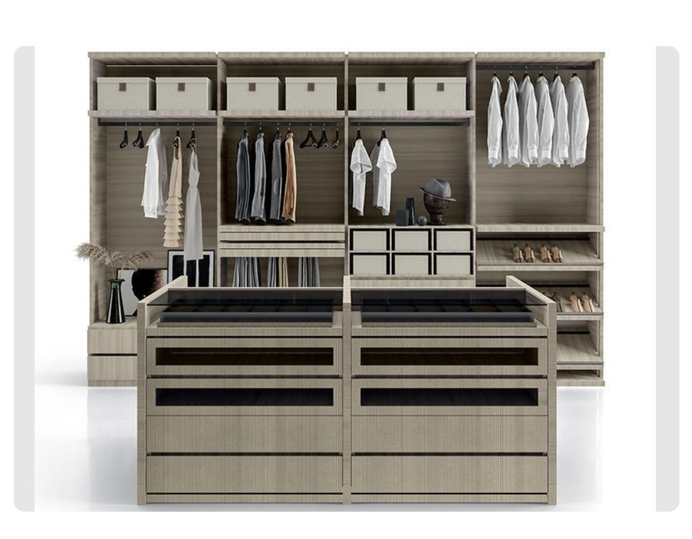 Гардероб Geometric фабрики Dallagnese