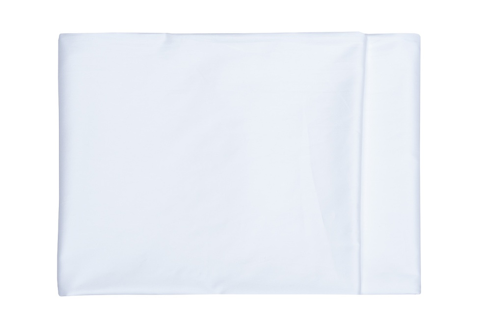 Простыня на рез сатин белая 160*200*30