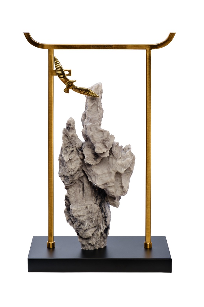 Декор настольный "Птица над скалой" 55RD5214L