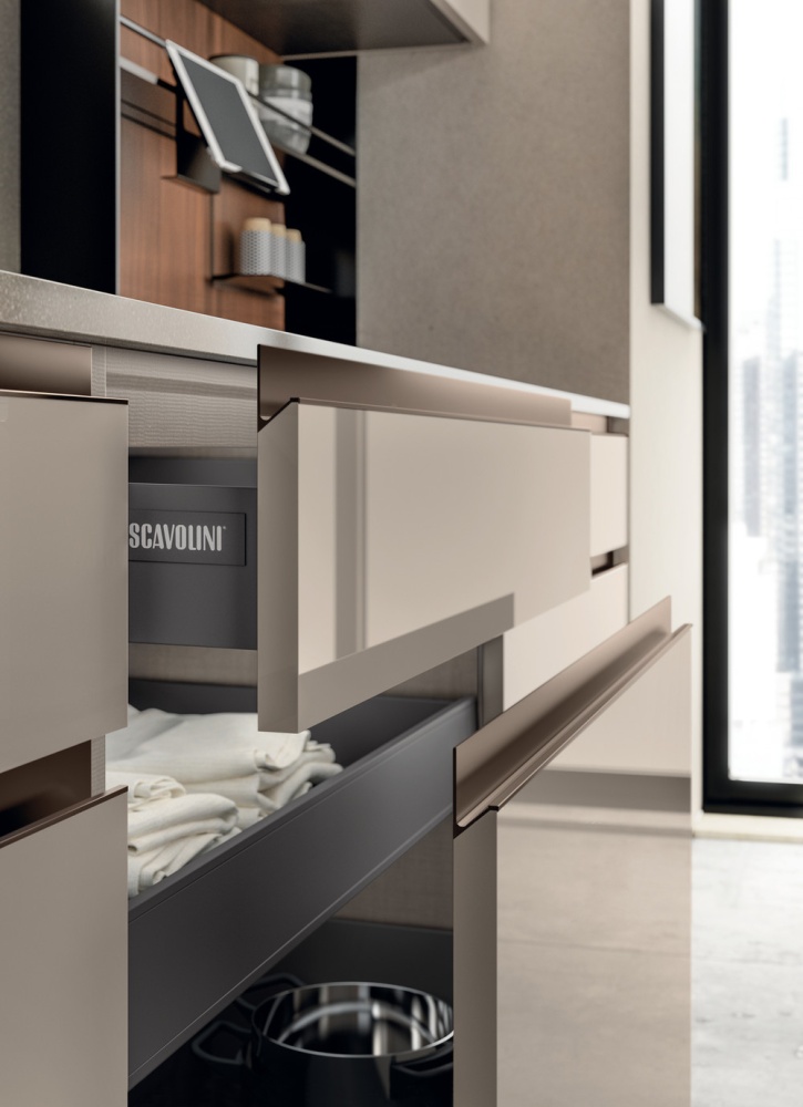 Современная кухня Boxi Scavolini Италия