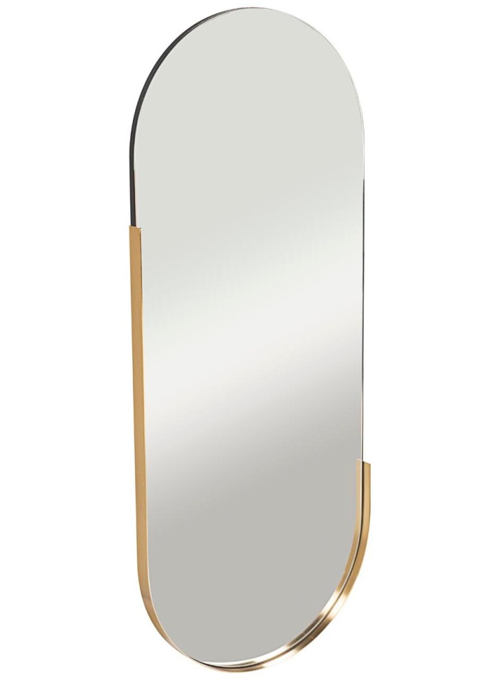 Зеркало овальное в металлической раме 19-OA-6385